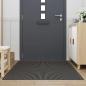Preview: Fußmatte Streifen Schwarz und Grau 115x200 cm