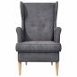 Preview: Sessel Dunkelgrau ARES