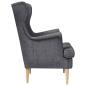 Preview: Sessel Dunkelgrau ARES