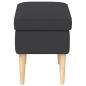 Preview: Hocker Dunkelgrau 55 x 35 x 41 cm Boucl?