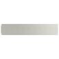 Preview: Raseneinfassung 10 Stk. 20 x 103 cm Edelstahl Silber