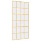 Preview: Schiebetür Golden 102,5x205 cm ESG-Klarglas und Aluminium