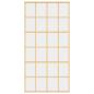 Preview: Schiebetür Golden 102,5x205 cm ESG-Klarglas und Aluminium