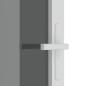 Preview: Innentür 102,5x201,5 cm Weiß ESG-Glas und Aluminium
