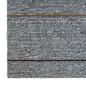 Preview: Teppichfliese Hellgrau mit Streifen 50 x 50 cm 4 stk.