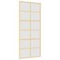 Preview: Schiebetür Golden 90x205 cm Matt ESG-Glas und Aluminium