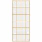 Preview: Schiebetür Golden 90x205 cm ESG-Klarglas und Aluminium