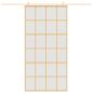 Preview: Schiebetür Golden 102,5x205 cm Matt ESG-Glas und Aluminium