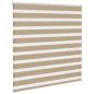 Preview: Doppelrollo Sandbraun 150x150 cm Stoffbreite 145,9 cm Polyester