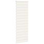 Preview: Doppelrollo Marmorbeige 90x230 cm Stoffbreite 85,9 cm Polyester