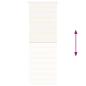 Preview: Doppelrollo Marmorbeige 90x230 cm Stoffbreite 85,9 cm Polyester