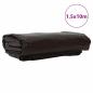 Preview: Plane 650g / m² Braun 1,5 x 10 m Canvas mit PVC-Beschichtung