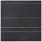 Preview: Teppichfliese Dunkelgrau mit Streifen 50 x 50 cm 36 stk.