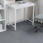 Preview: Teppichfliese Hellgrau 50 x 50 cm 36 stk. PP und Bitumen