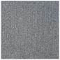 Preview: Teppichfliese Hellgrau 50 x 50 cm 36 stk. PP und Bitumen