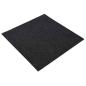 Preview: Teppichfliese Dunkelgrau 50 x 50 cm 36 stk. PP und Bitumen
