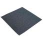Preview: Teppichfliese Blaugrau 50 x 50 cm 36 stk. PP und Bitumen