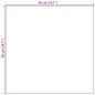 Preview: Teppichfliese Blaugrau 50 x 50 cm 36 stk. PP und Bitumen