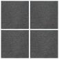 Preview: Teppichfliese Mittelgrau 50 x 50 cm 4 stk. PP und Bitumen