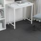 Preview: Teppichfliese Mittelgrau 50 x 50 cm 4 stk. PP und Bitumen