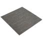Preview: Teppichfliese Gestreift Dunkelbraun 50 x 50 cm 36 stk.
