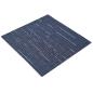 Preview: Teppichfliese Gestreift Blau 50 x 50 cm 36 stk. PP und Bitumen