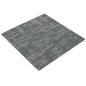 Preview: Teppichfliese Rockgrau 50 x 50 cm 36 stk. PP und Bitumen