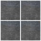 Preview: Teppichfliese Himmelgrau 50 x 50 cm 4 stk. PP und Bitumen