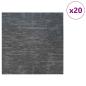Preview: Teppichfliese Himmelgrau 50 x 50 cm 20 stk. PP und Bitumen