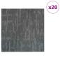 Preview: Teppichfliese Betongrau 50 x 50 cm 20 stk. PP und Bitumen