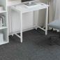 Preview: Teppichfliese Betongrau 50 x 50 cm 36 stk. PP und Bitumen