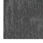 Preview: Teppichfliese Dunkelgrau 50 x 50 cm 4 stk. PP und Bitumen