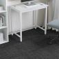 Preview: Teppichfliese Dunkelgrau 50 x 50 cm 36 stk. PP und Bitumen