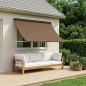 Preview: ARDEBO.de - Markise Taupe 200 x 150 cm