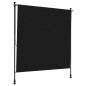 Preview: Outdoor Rollo Schwarz 150 x 270 cm