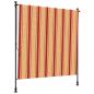 Preview: Outdoor Rollo Mehrfarbig 120 x 270 cm