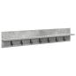 Preview: Wandmontierter nachttisch Wandhalterung Beton Grau