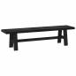 Preview: Esstischbank NOAIN 180 x 41 x 45 cm Massives Kiefernholz