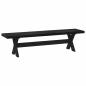 Preview: Esstischbank NOAIN 180 x 41 x 45 cm Massives Kiefernholz