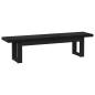 Preview: Esstischbank NOAIN 160 x 41 x 45 cm Massives Kiefernholz
