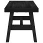 Preview: Esstischbank NOAIN 120 x 41 x 45 cm Massives Kiefernholz