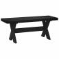 Preview: Esstischbank NOAIN 120 x 41 x 45 cm Massives Kiefernholz
