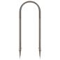 Preview: Rosenbogen mit Spitzen PP Grau