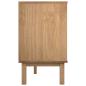 Preview: Schubladenschrank mit Speicher OTTA Schwarz 111 x 43 x 73,5 cm