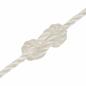Preview: Arbeitsseil Weiß 6 mm 50 m Polypropylen