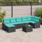Preview: ARDEBO.de - Sofa Set 8 stk. Poly-Rattan