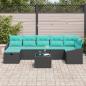Preview: Sofa Set 8 stk. Poly-Rattan
