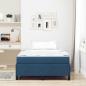 Preview: Boxspringbett Blau 120 x 200 cm Stoff