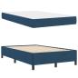 Preview: Boxspringbett Blau 120 x 200 cm Stoff
