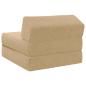 Preview: Klappsofa Bett Grün Grau 60 x 70 x 41 cm Stoff